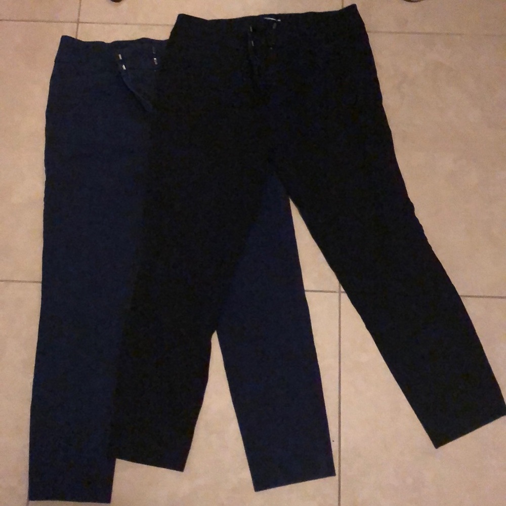Set of 2 size 6 NY&Co Aubrey Pants
